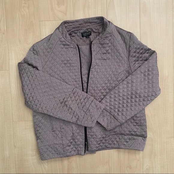 Quilted Topshop Bomber - Picture 3 of 7